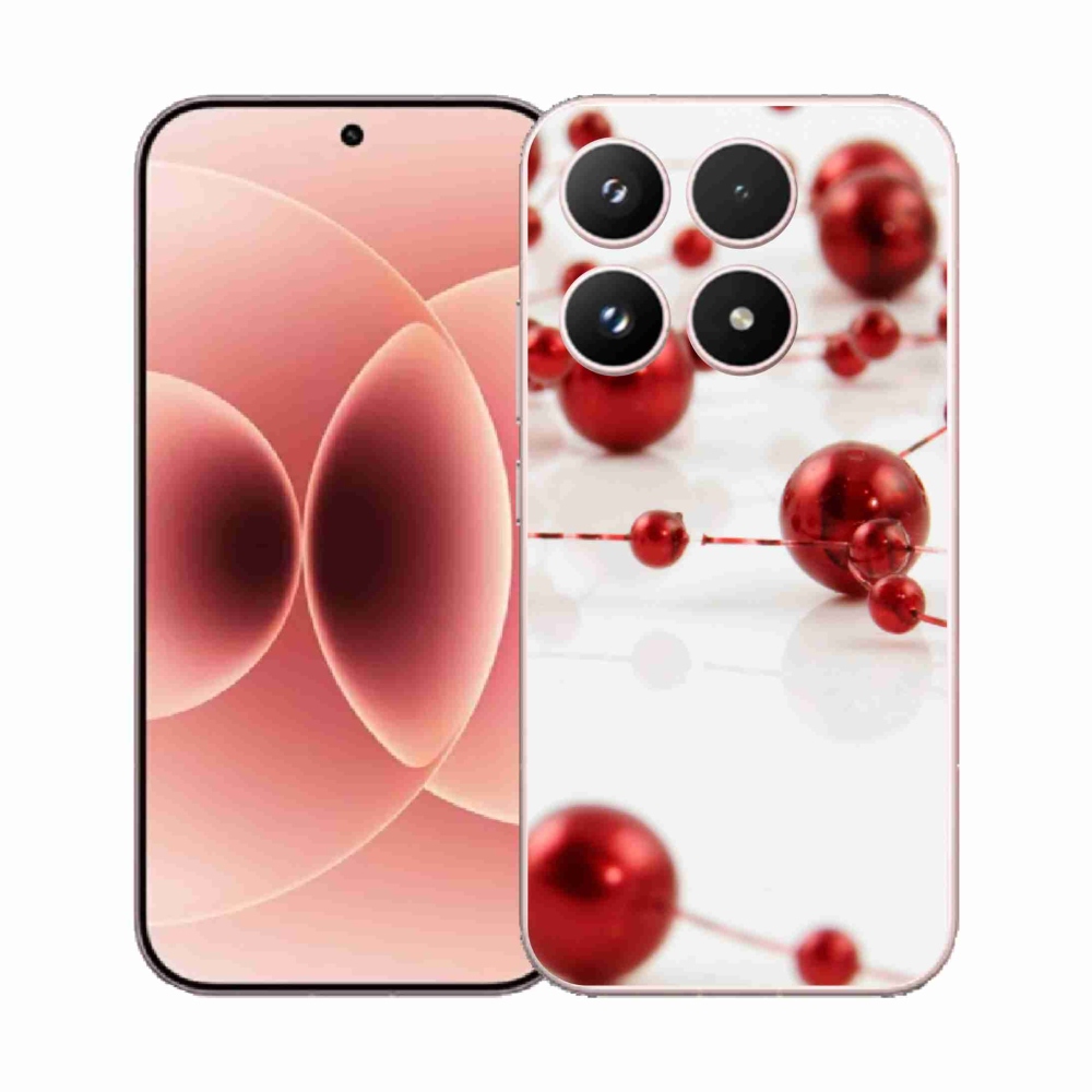 Gelový kryt mmCase na Xiaomi 17 - vánoční řetěz