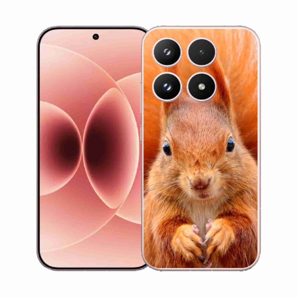 Gelový kryt mmCase na Xiaomi 17 - veverka