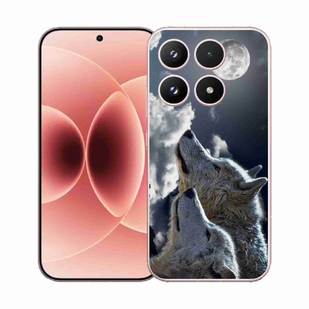 Gelový kryt mmCase na Xiaomi 17 - vlci