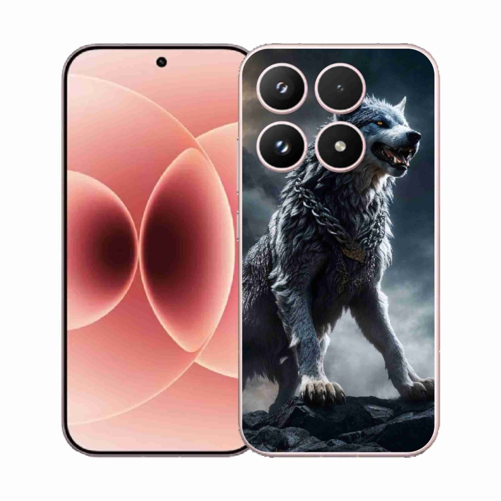 Gelový kryt mmCase na Xiaomi 17 - vlk 1