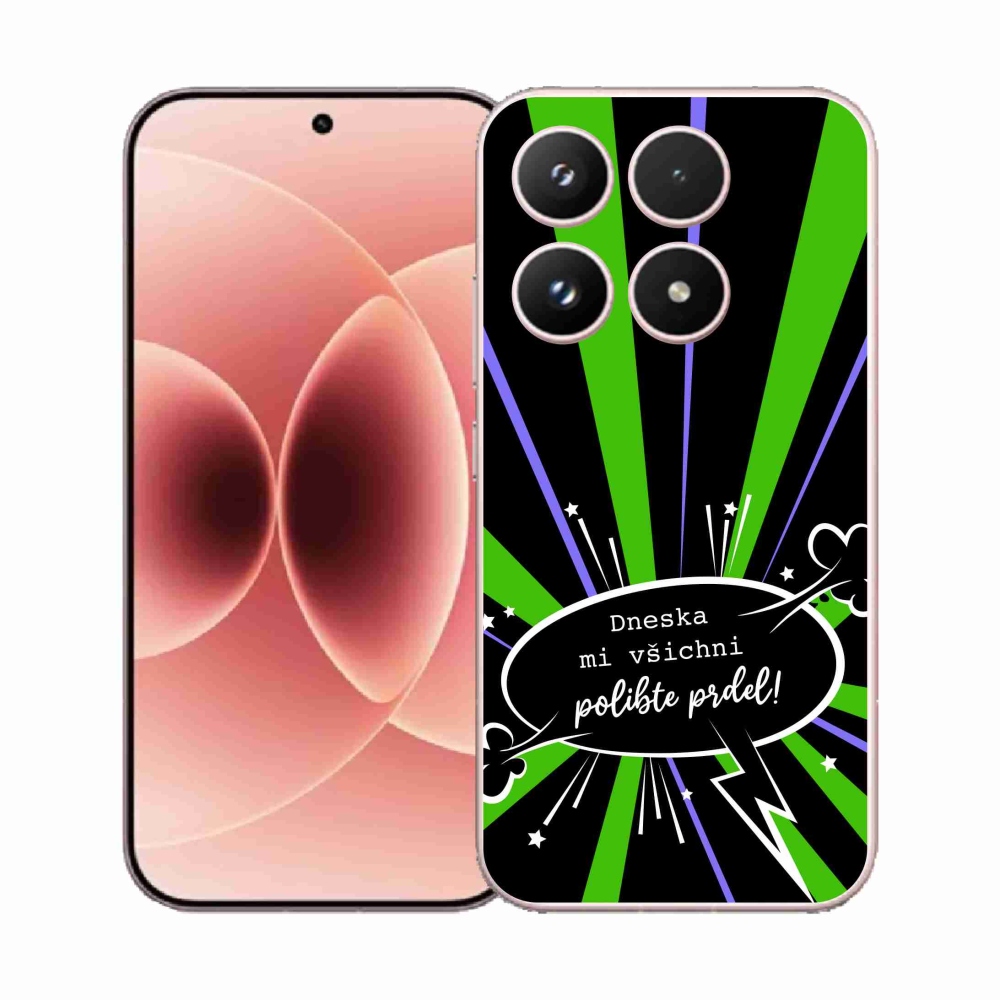 Gelový kryt mmCase na Xiaomi 17 - vtipný text 15 černé pozadí