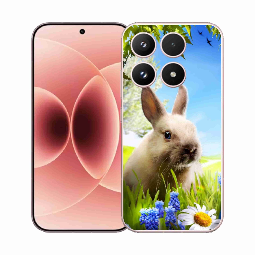 Gelový kryt mmCase na Xiaomi 17 - zajíček