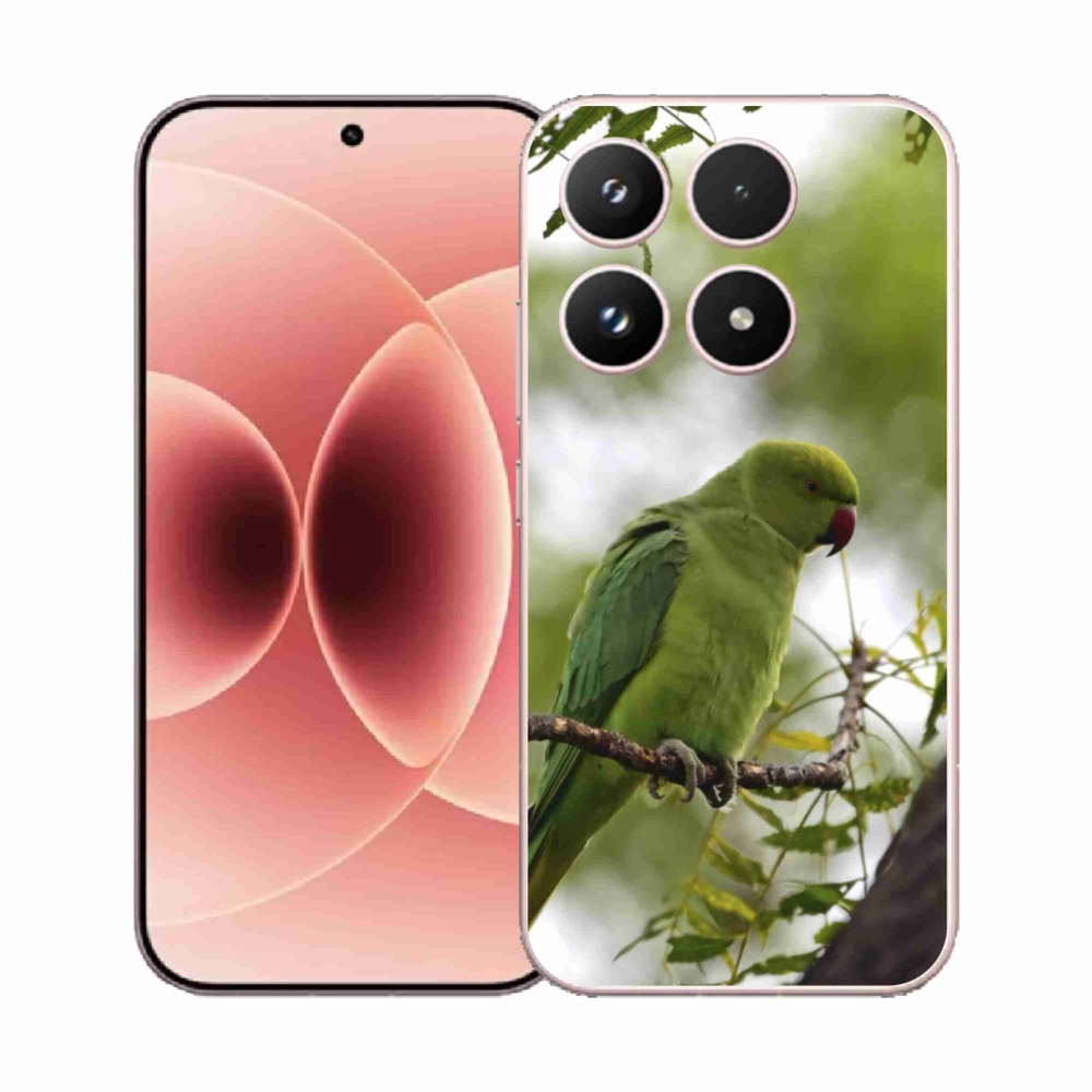 Gelový kryt mmCase na Xiaomi 17 - zelený papoušek
