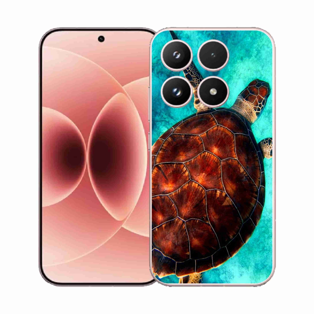 Gelový kryt mmCase na Xiaomi 17 - želva