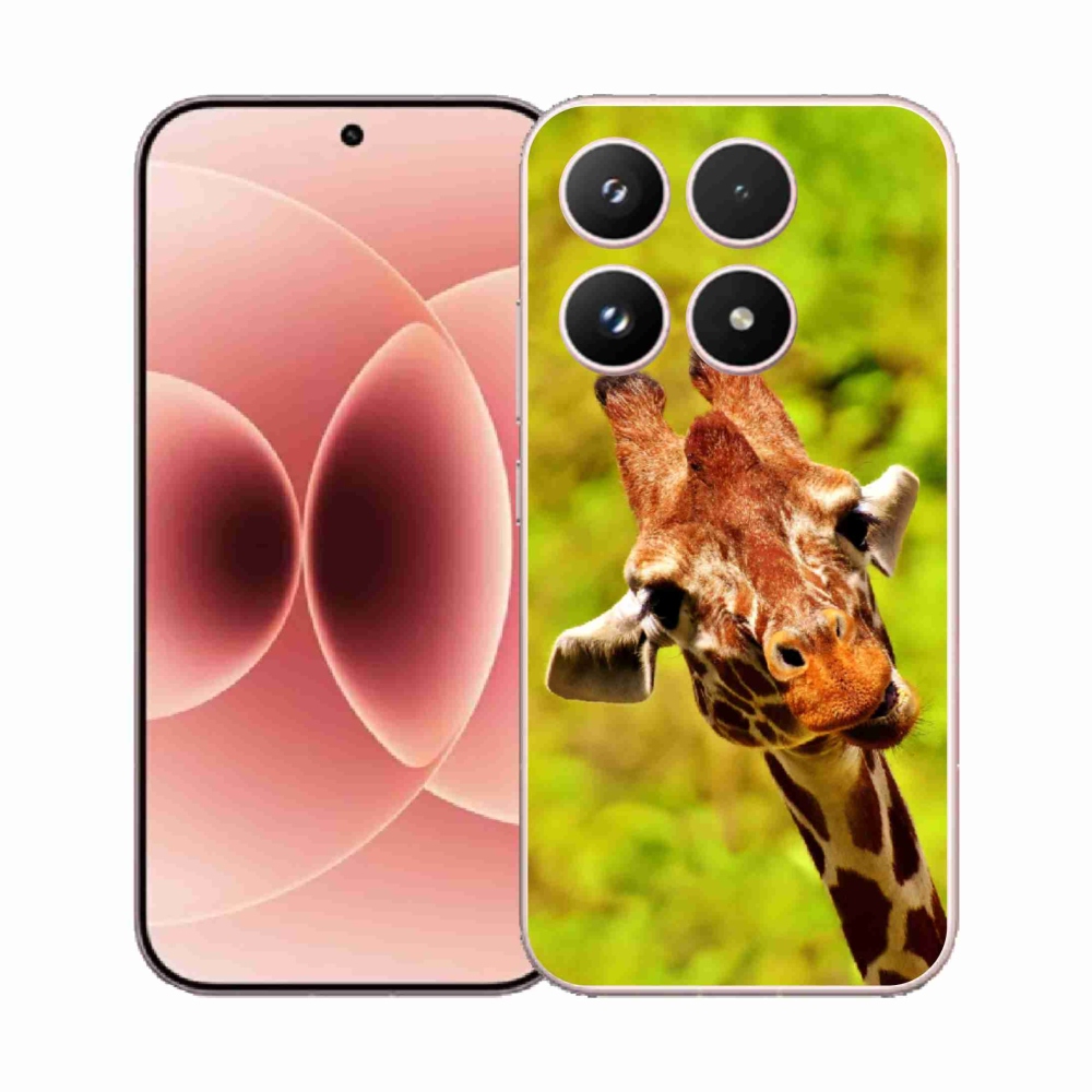 Gelový kryt mmCase na Xiaomi 17 - žirafa