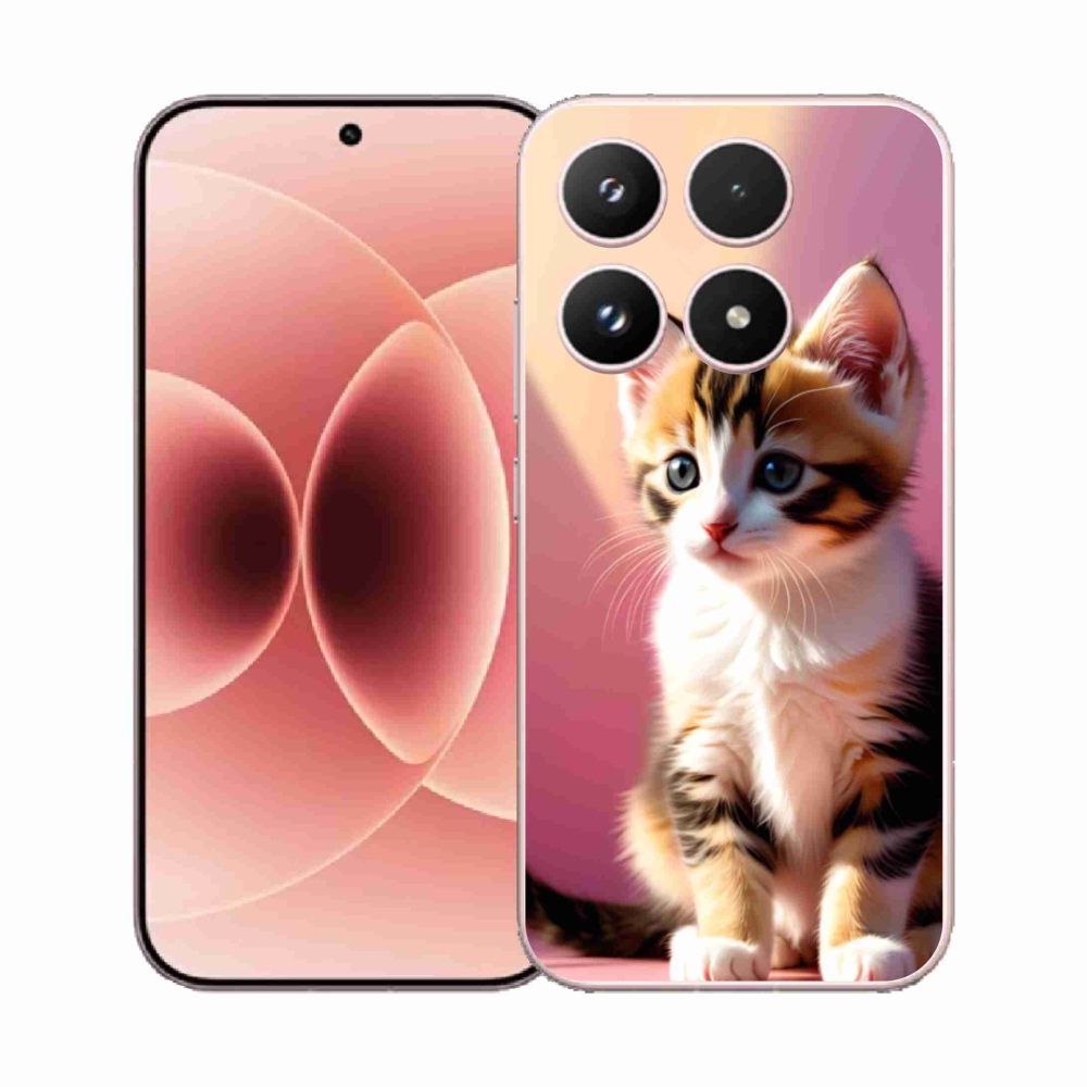 Gelový kryt mmCase na Xiaomi 17 - zvědavé kotě 2