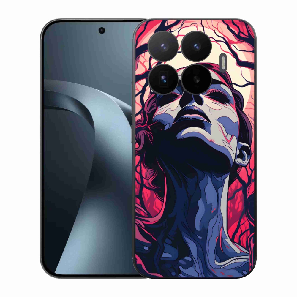 Gelový kryt mmCase na Xiaomi 17T - abstraktní obličej