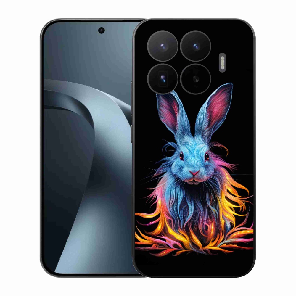 Gelový kryt mmCase na Xiaomi 17T - abstraktní zajíc