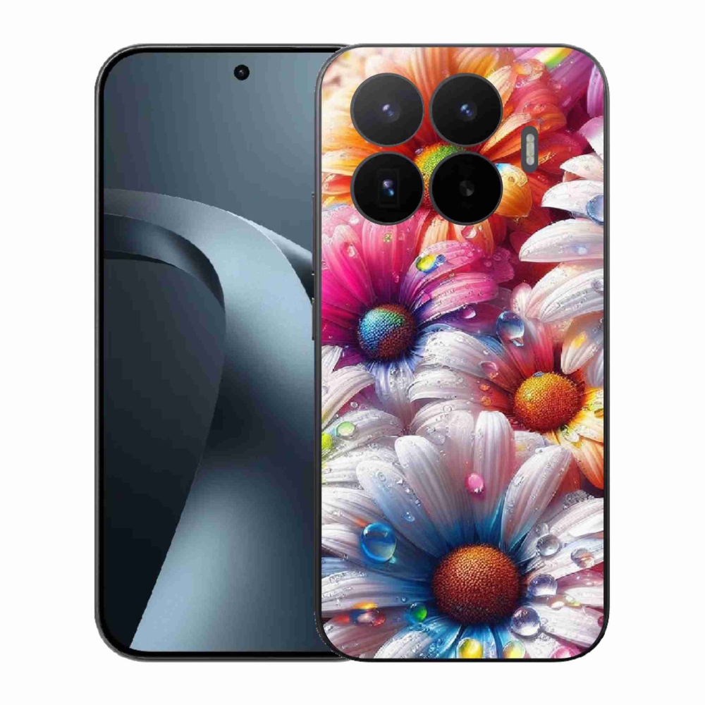 Gelový kryt mmCase na Xiaomi 17T - barevné kopretiny
