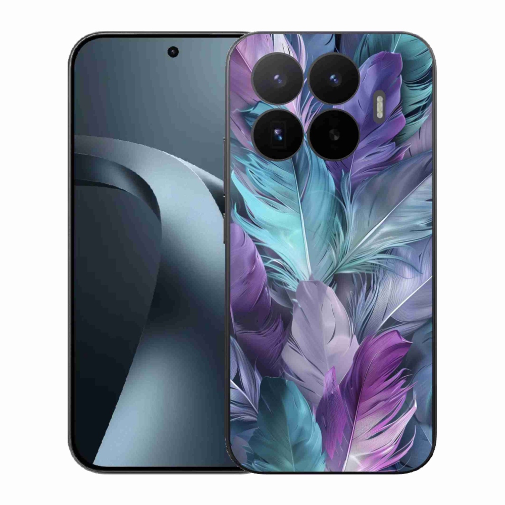 Gelový kryt mmCase na Xiaomi 17T - barevné peří 2