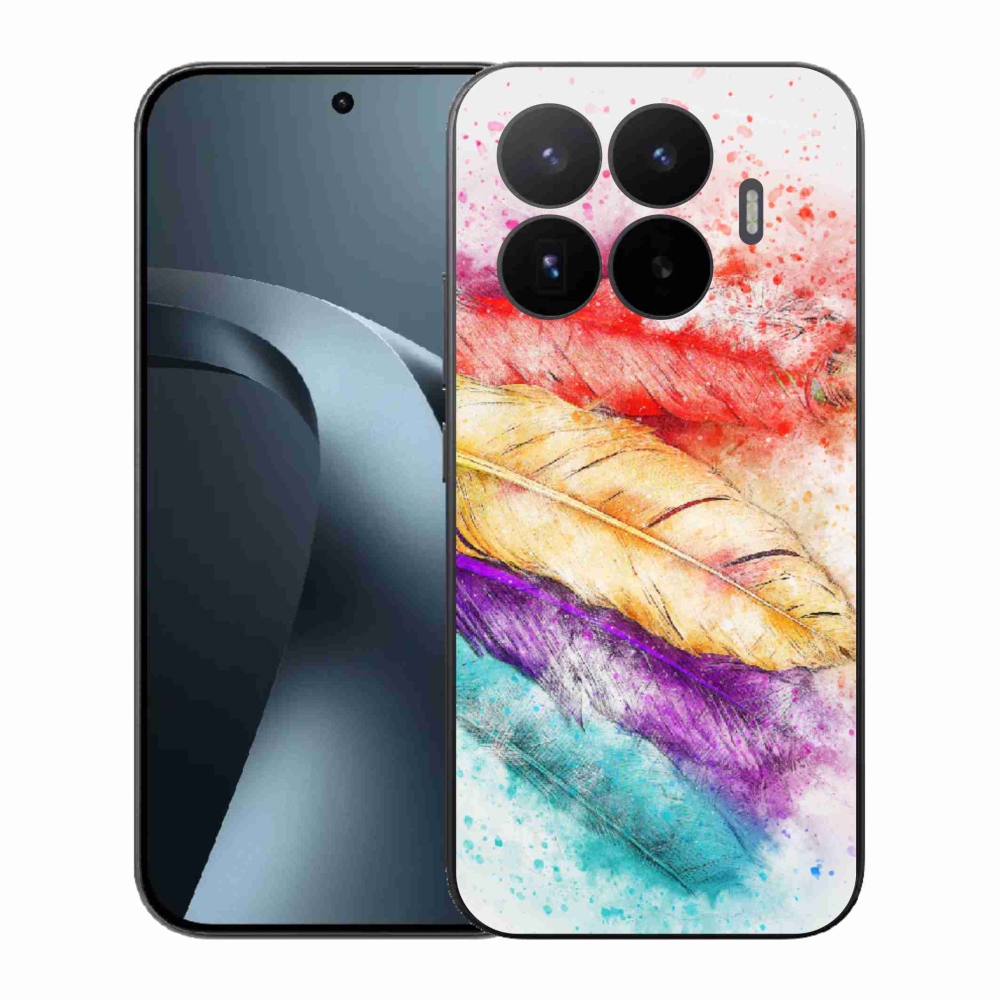 Gelový kryt mmCase na Xiaomi 17T - barevné peří