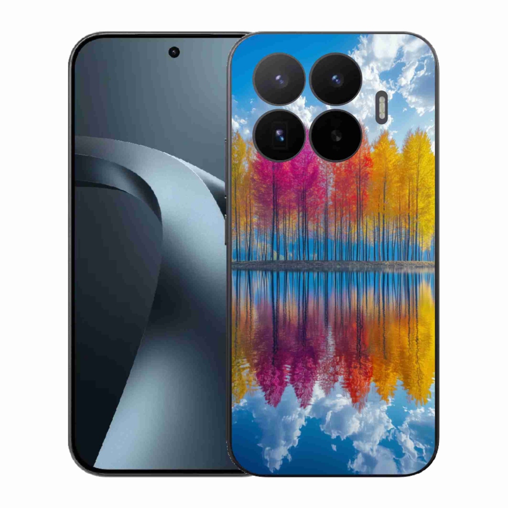 Gelový kryt mmCase na Xiaomi 17T - barevné stromy