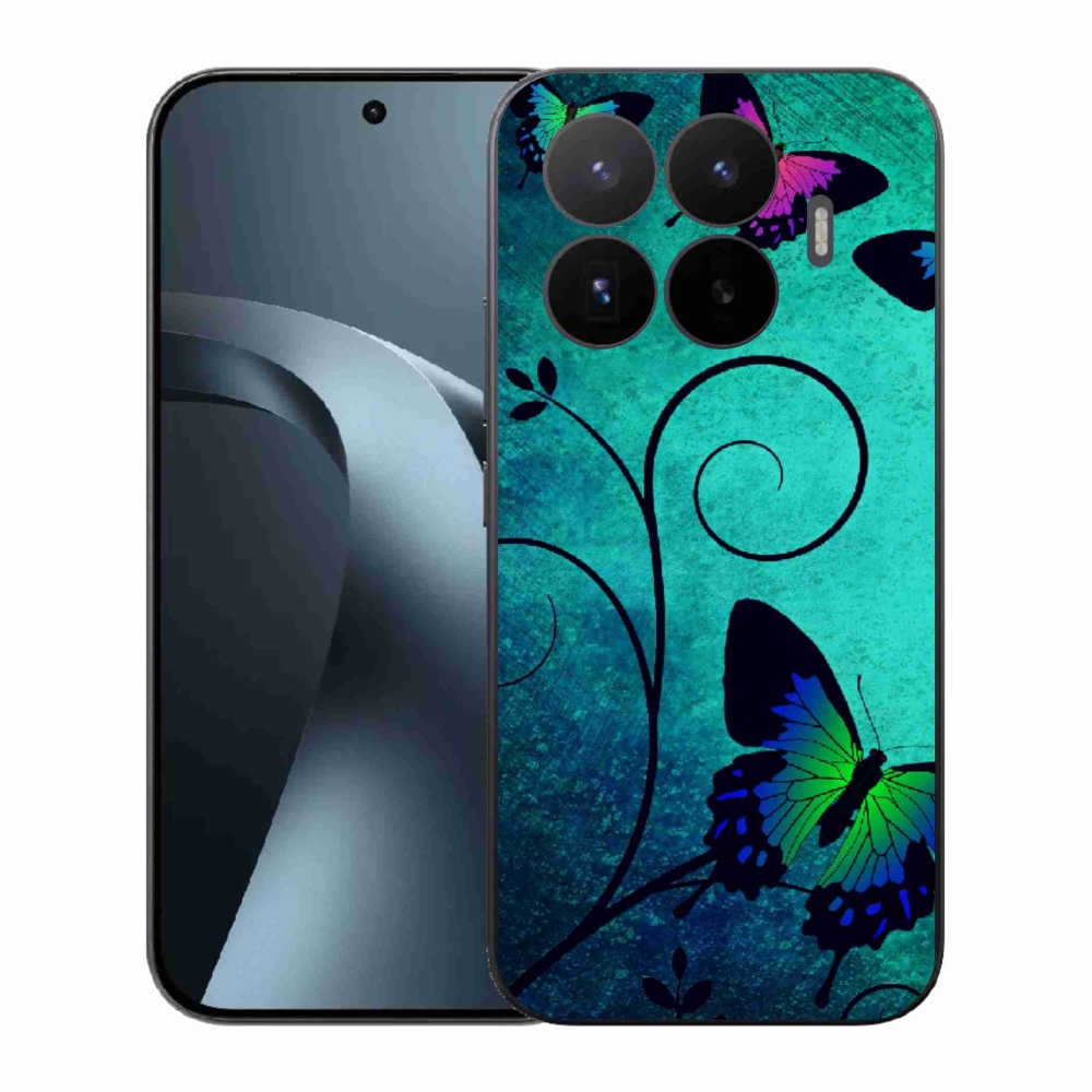 Gelový kryt mmCase na Xiaomi 17T - barevní motýli