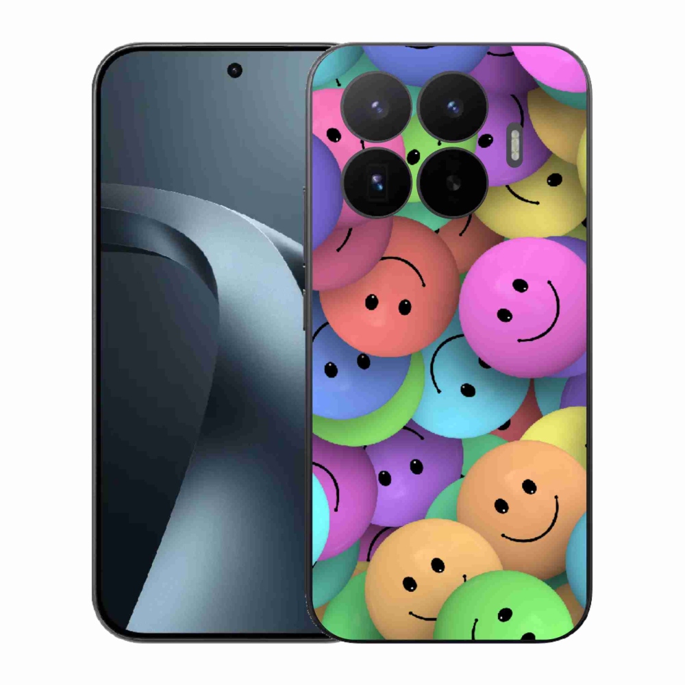 Gelový kryt mmCase na Xiaomi 17T - barevní smajlíci