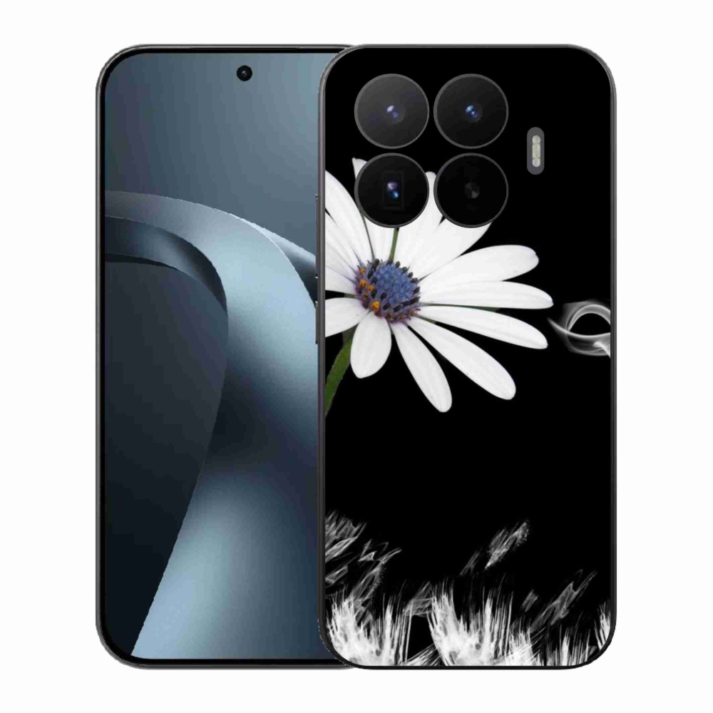 Gelový kryt mmCase na Xiaomi 17T - bílá květina