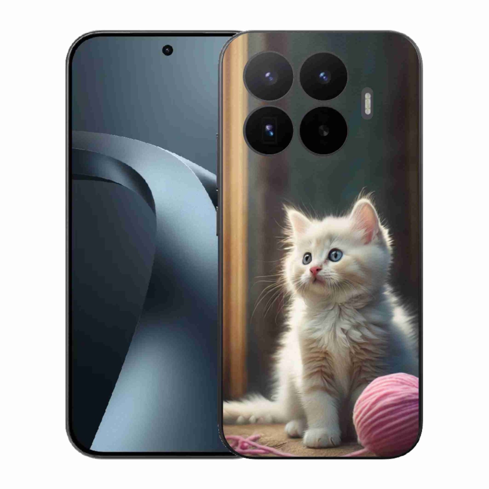 Gelový kryt mmCase na Xiaomi 17T - bílé kotě 2