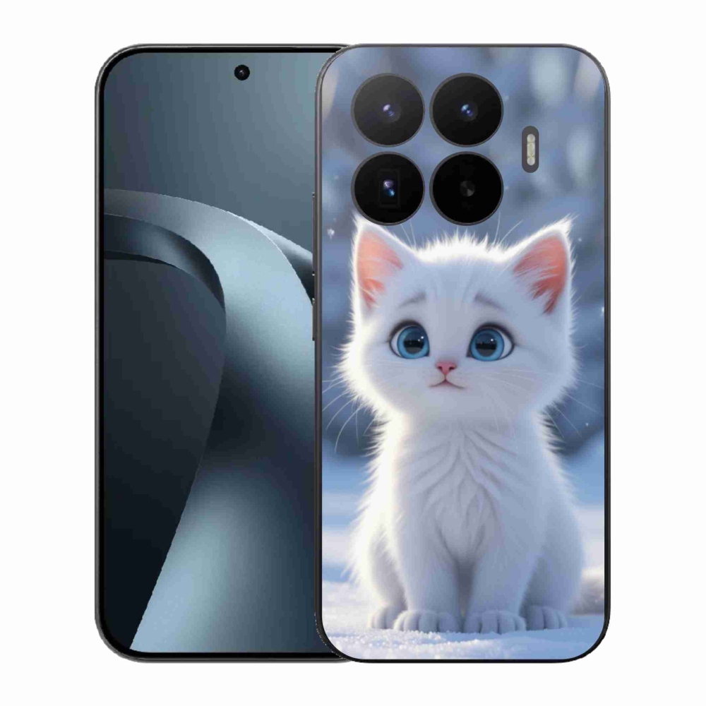 Gelový kryt mmCase na Xiaomi 17T - bílé kotě 3