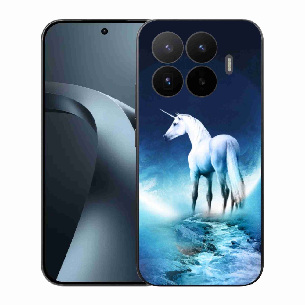 Gelový kryt mmCase na Xiaomi 17T - bílý jednorožec