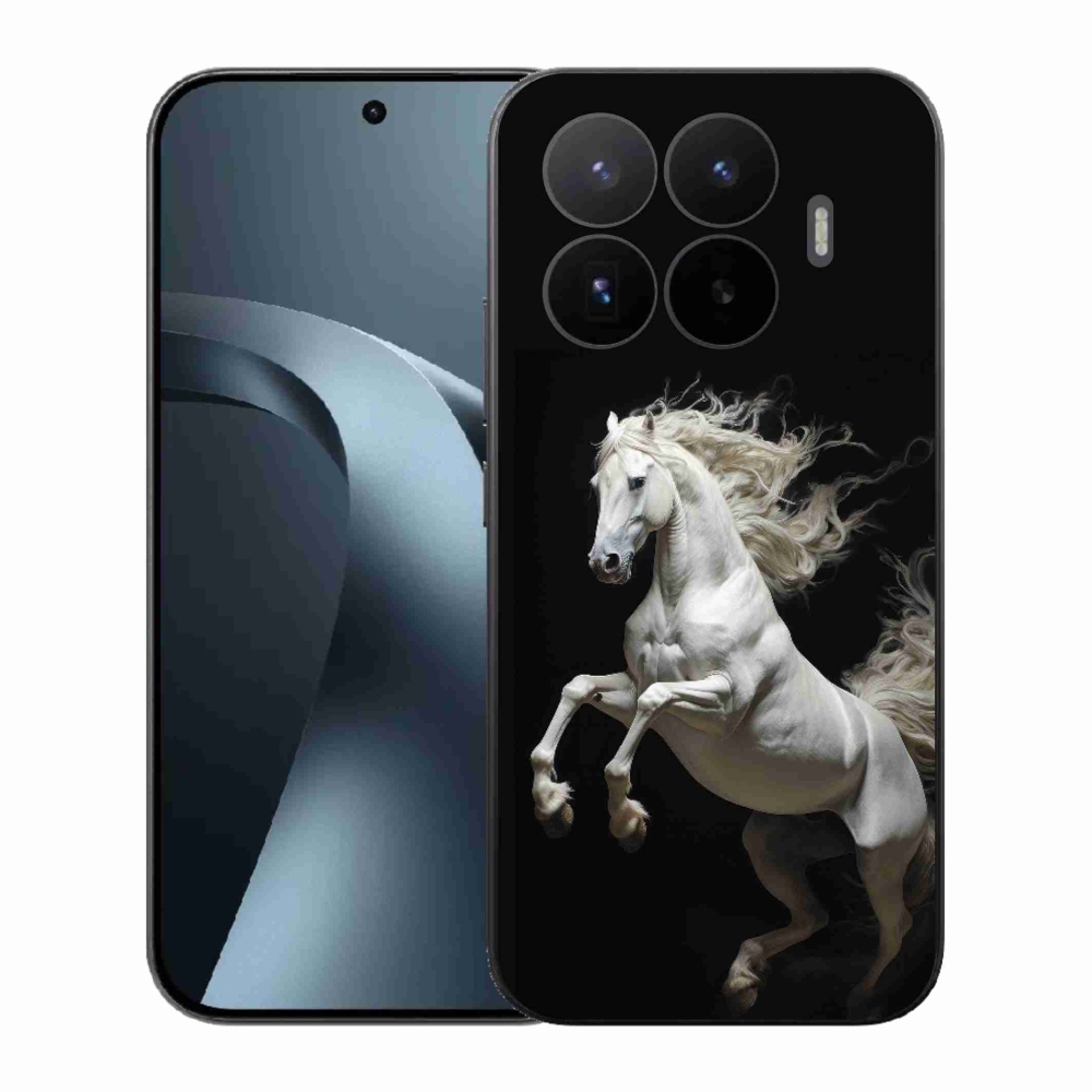 Gelový kryt mmCase na Xiaomi 17T - bílý kůň 4