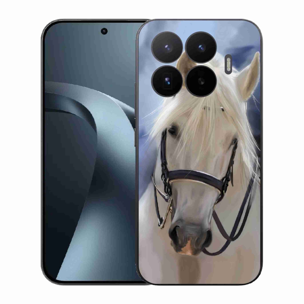 Gelový kryt mmCase na Xiaomi 17T - bílý kůň