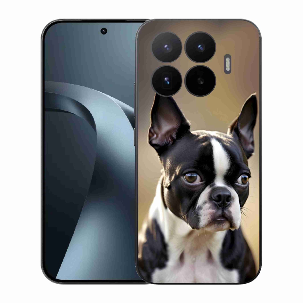 Gelový kryt mmCase na Xiaomi 17T - bostonský teriér