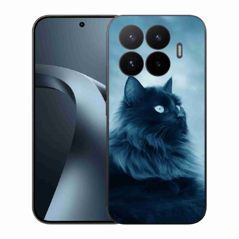 Gelový kryt mmCase na Xiaomi 17T - černá kočka 1