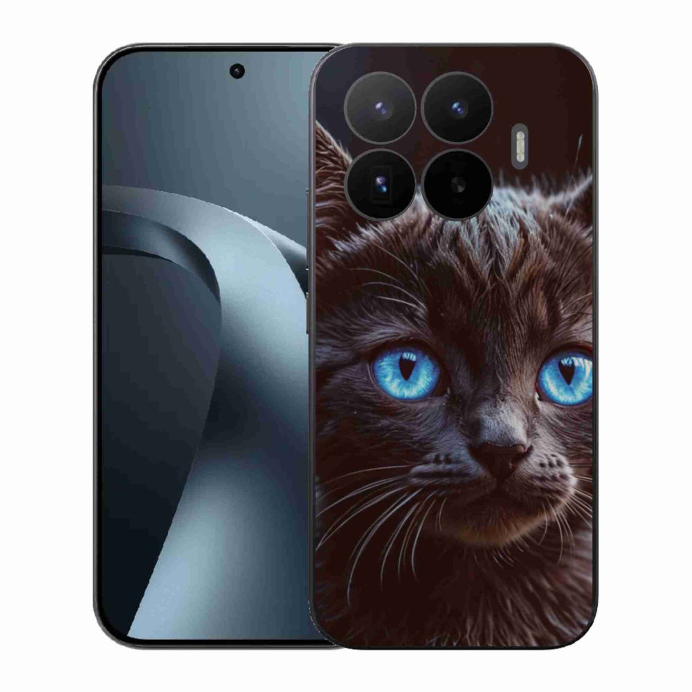 Gelový kryt mmCase na Xiaomi 17T - černé kotě 2