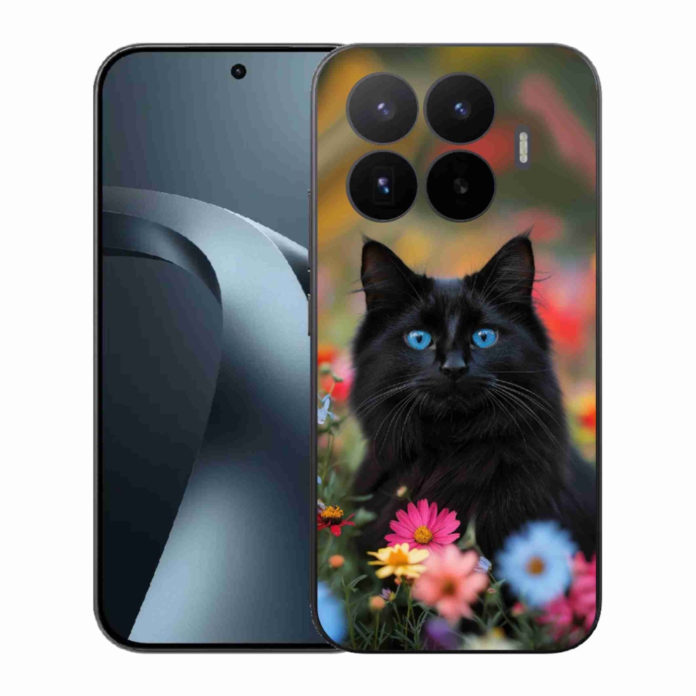 Gelový kryt mmCase na Xiaomi 17T - černé kotě 4