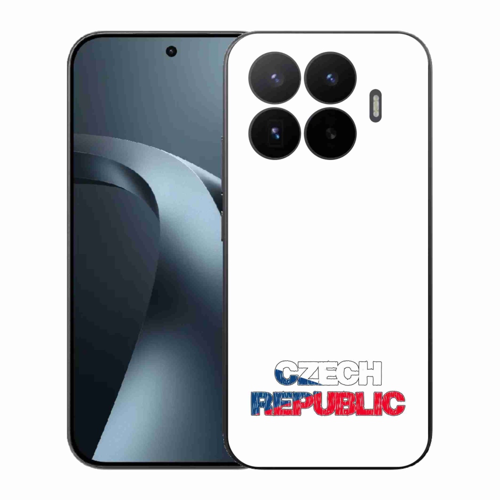 Gelový kryt mmCase na Xiaomi 17T - Czech Republic bílé pozadí
