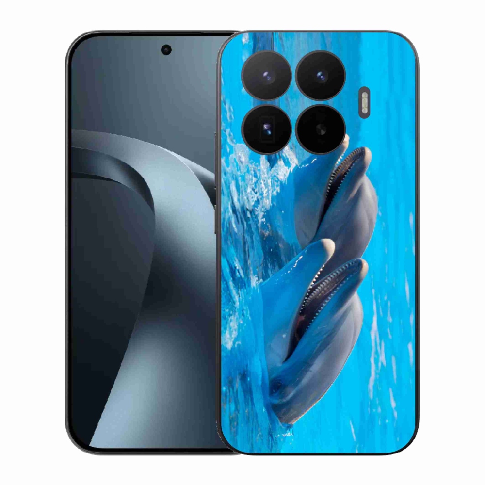 Gelový kryt mmCase na Xiaomi 17T - delfíni