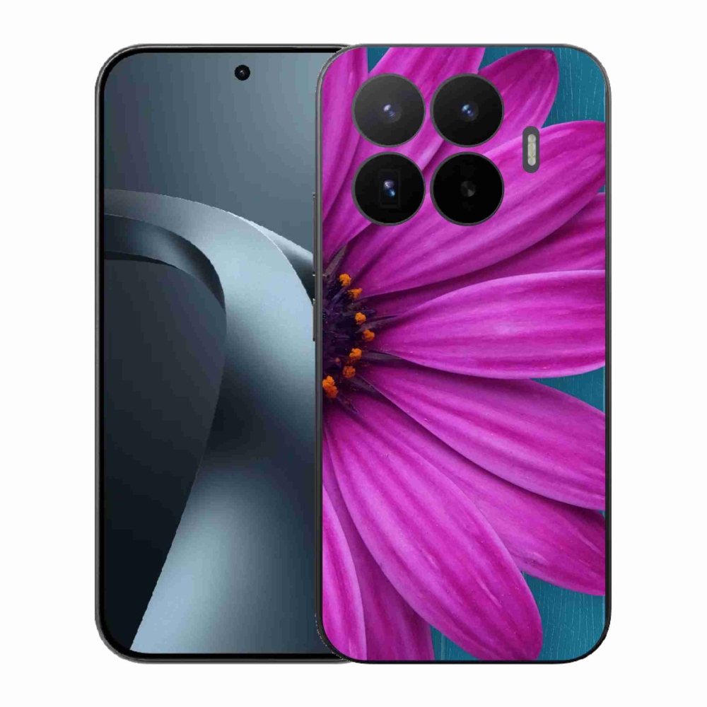 Gelový kryt mmCase na Xiaomi 17T - fialová kopretina