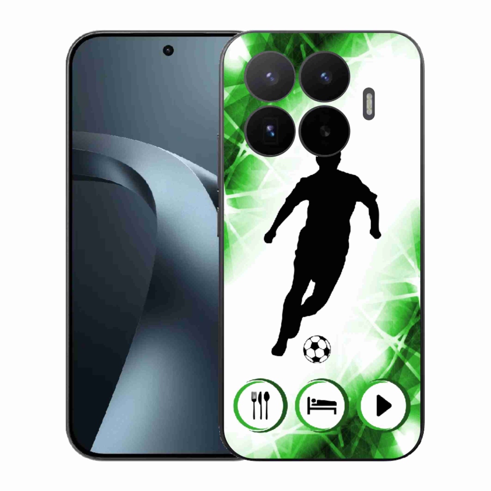 Gelový kryt mmCase na Xiaomi 17T - fotbalista