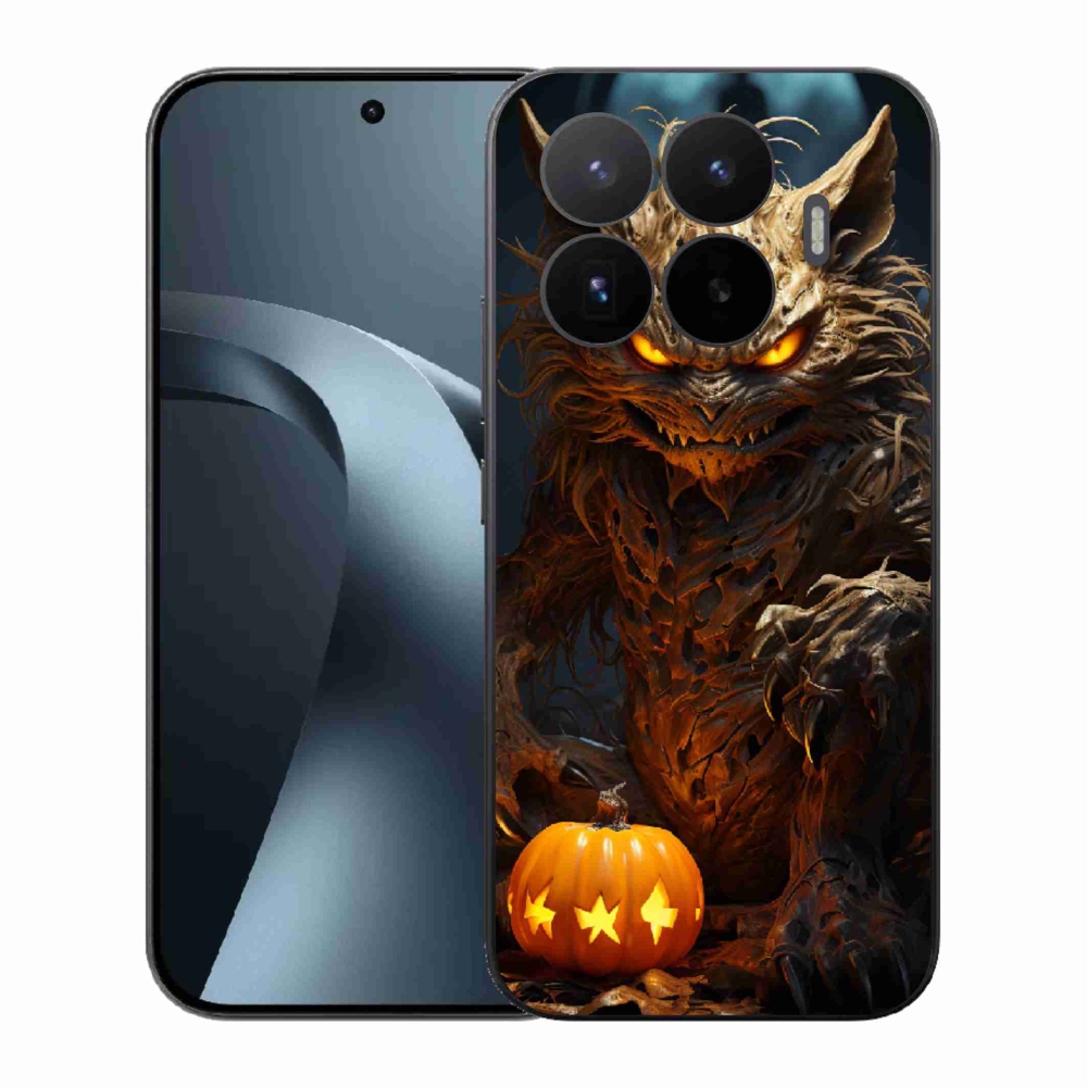 Gelový kryt mmCase na Xiaomi 17T - halloweenská příšera