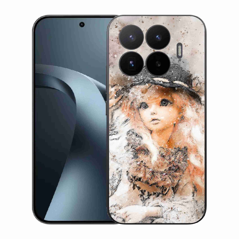 Gelový kryt mmCase na Xiaomi 17T - holčička s kloboukem
