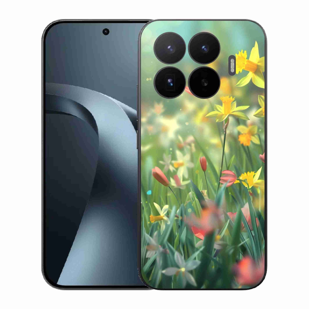 Gelový kryt mmCase na Xiaomi 17T - jarní květy