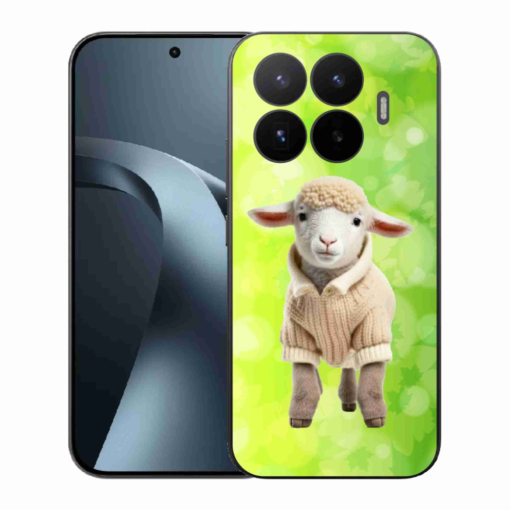 Gelový kryt mmCase na Xiaomi 17T - jehně ve svetru