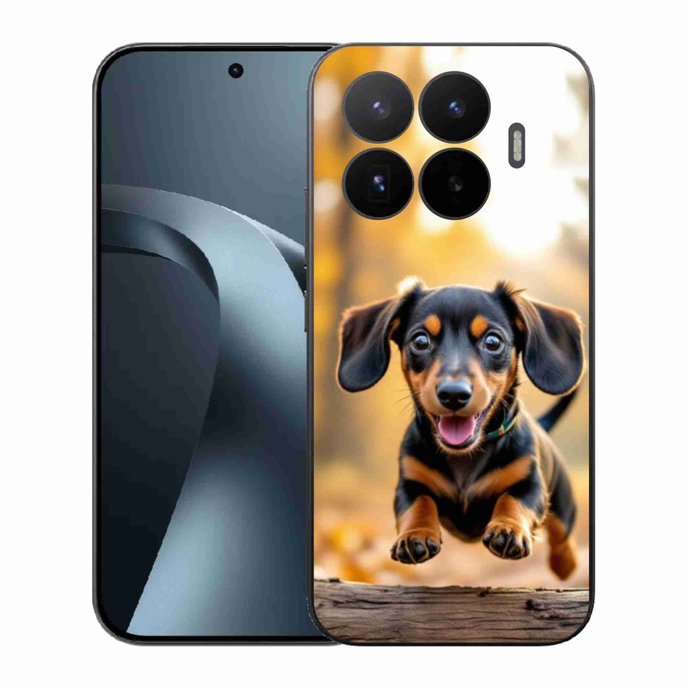 Gelový kryt mmCase na Xiaomi 17T - jezevčík 2