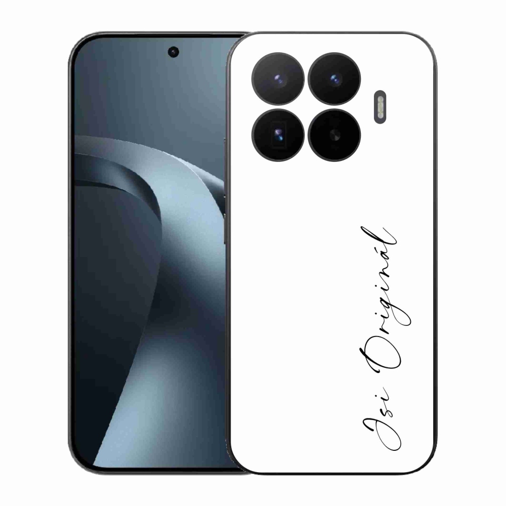 Gelový kryt mmCase na Xiaomi 17T - jsi originál bílé pozadí