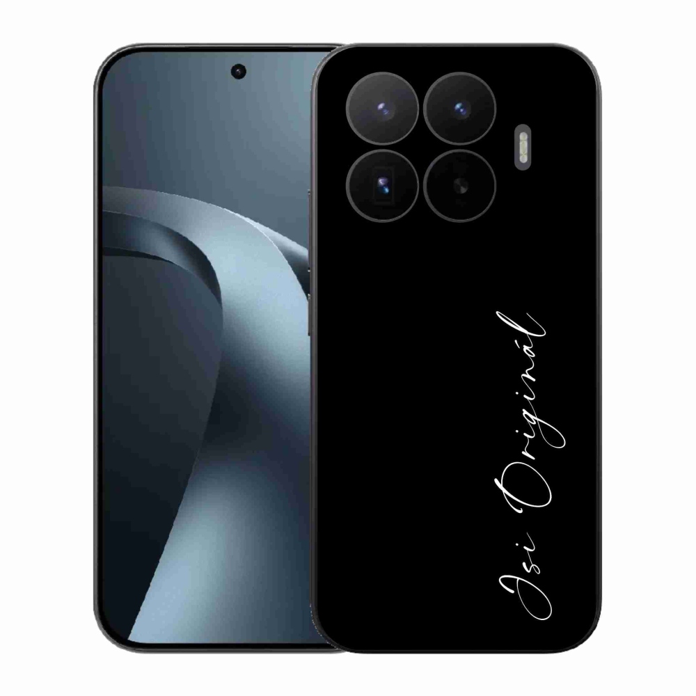 Gelový kryt mmCase na Xiaomi 17T - jsi originál černé pozadí