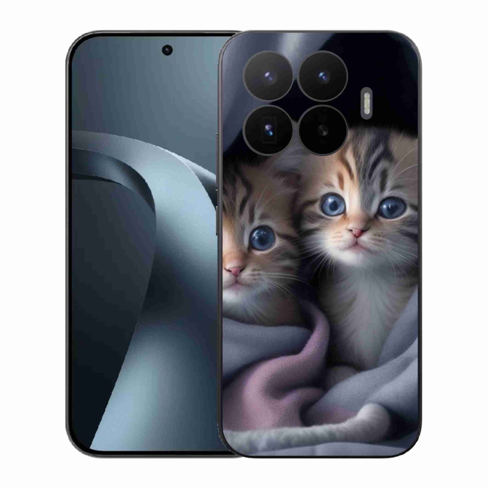 Gelový kryt mmCase na Xiaomi 17T - kočičí duo 2