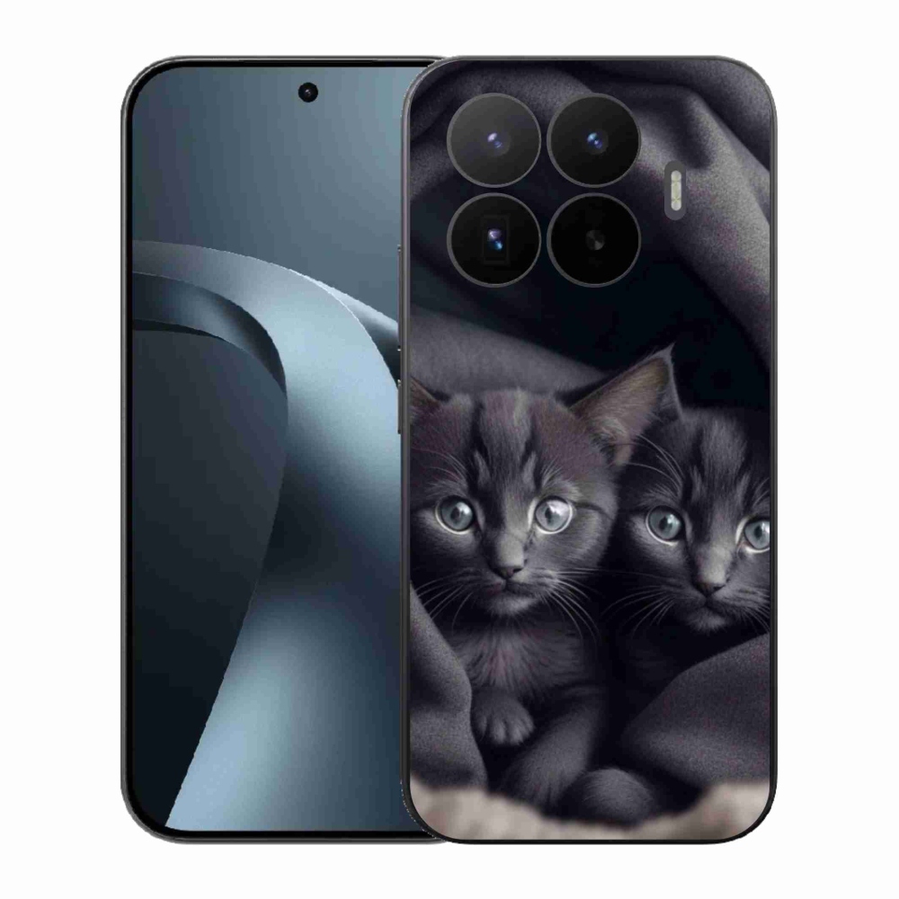 Gelový kryt mmCase na Xiaomi 17T - kočičí duo