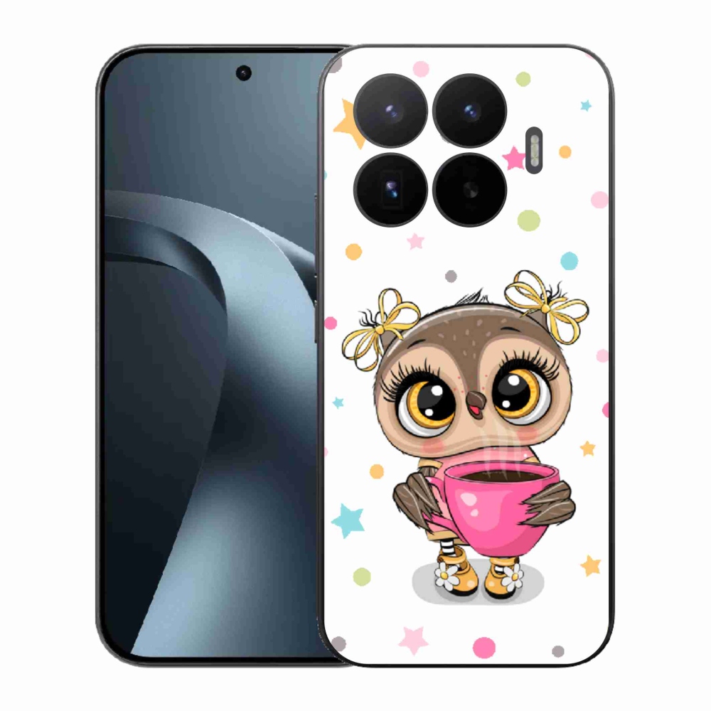 Gelový kryt mmCase na Xiaomi 17T - kreslená sovička