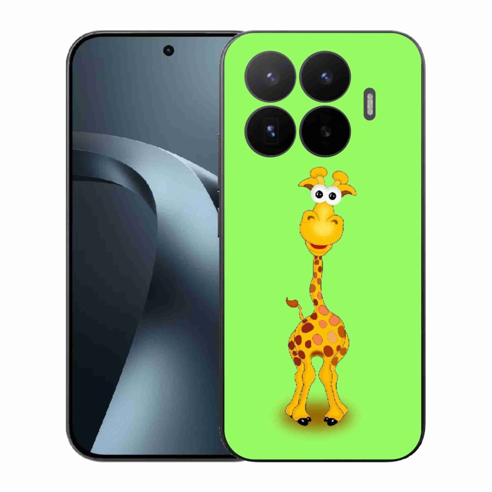 Gelový kryt mmCase na Xiaomi 17T - kreslená žirafa