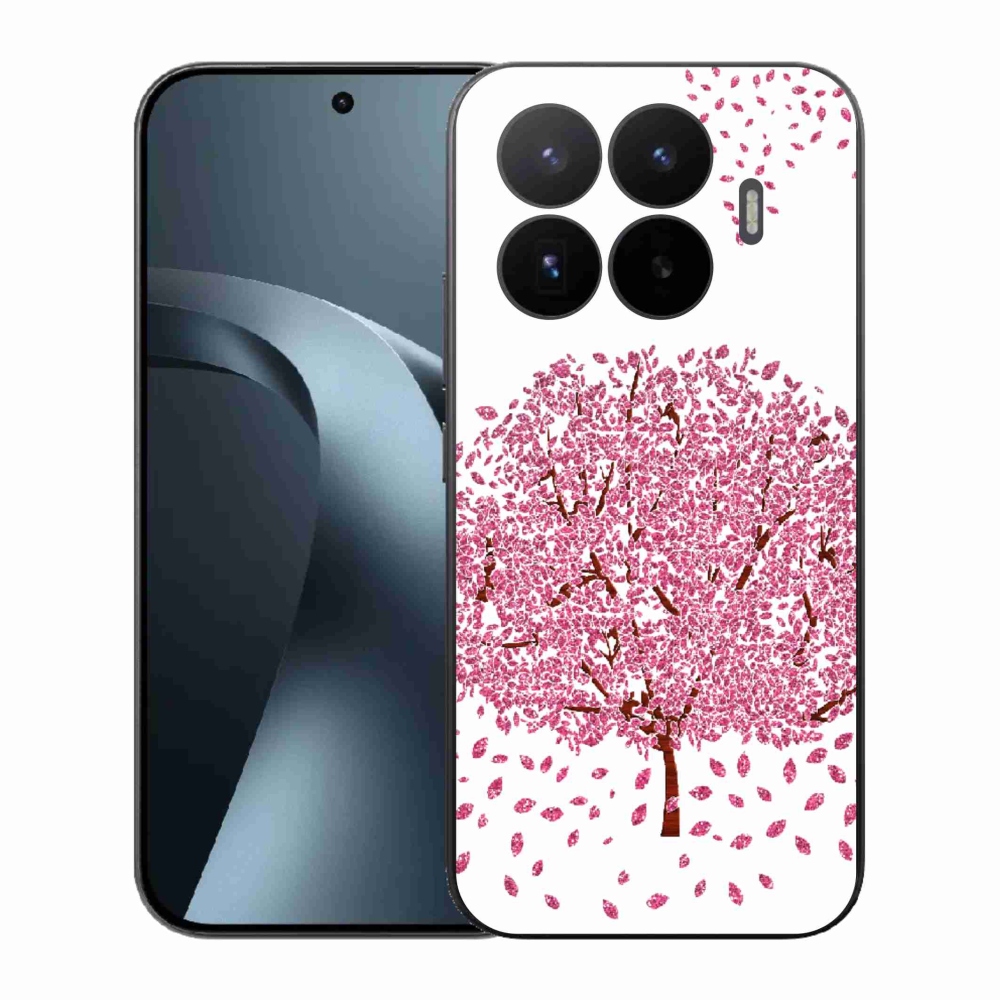Gelový kryt mmCase na Xiaomi 17T - kreslený strom s listy