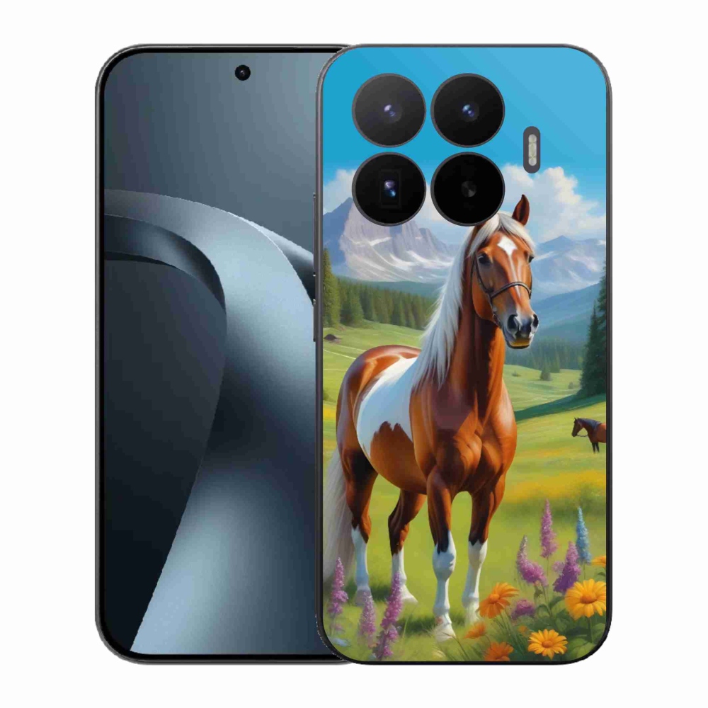 Gelový kryt mmCase na Xiaomi 17T - kůň na louce