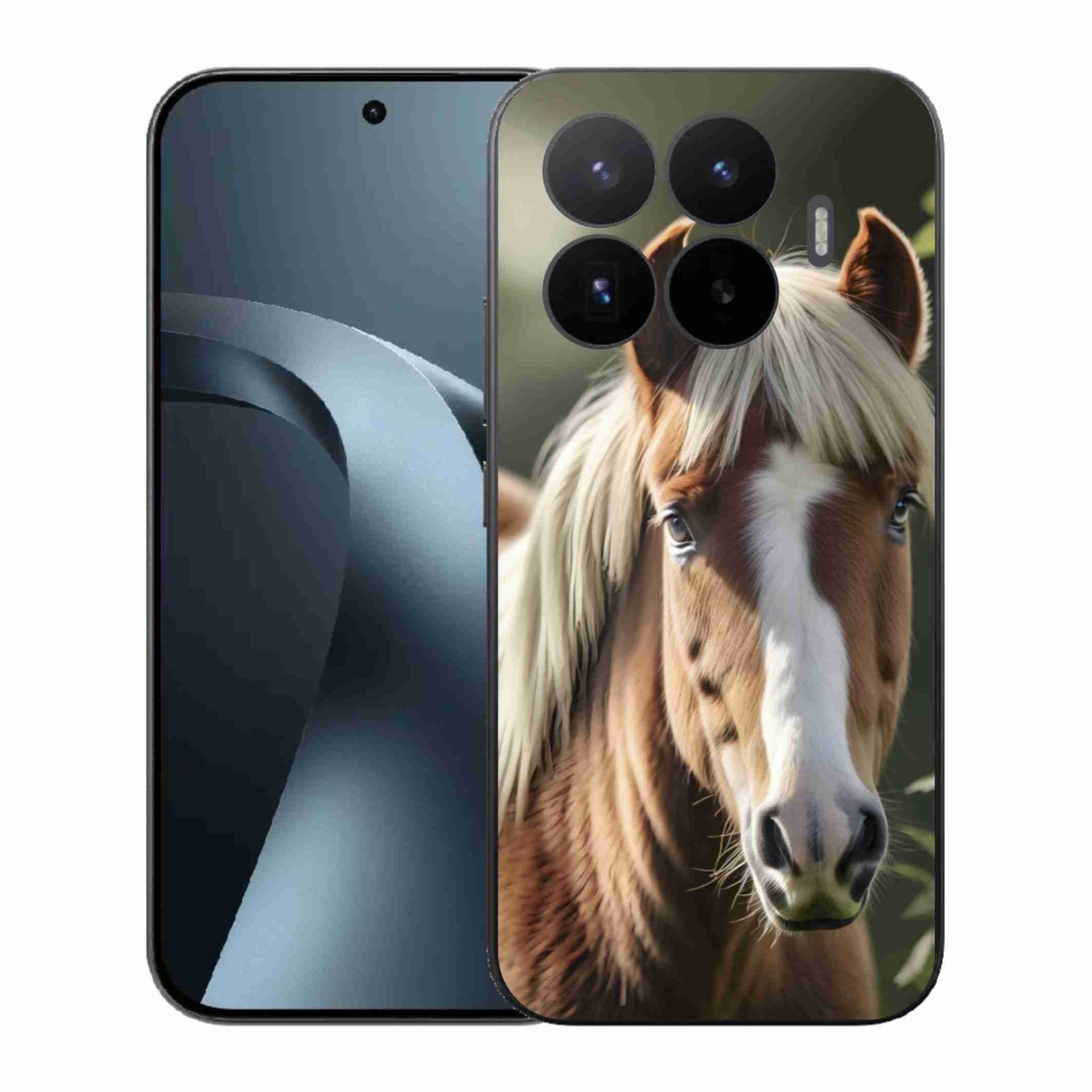 Gelový kryt mmCase na Xiaomi 17T - kůň se světlou hřívou