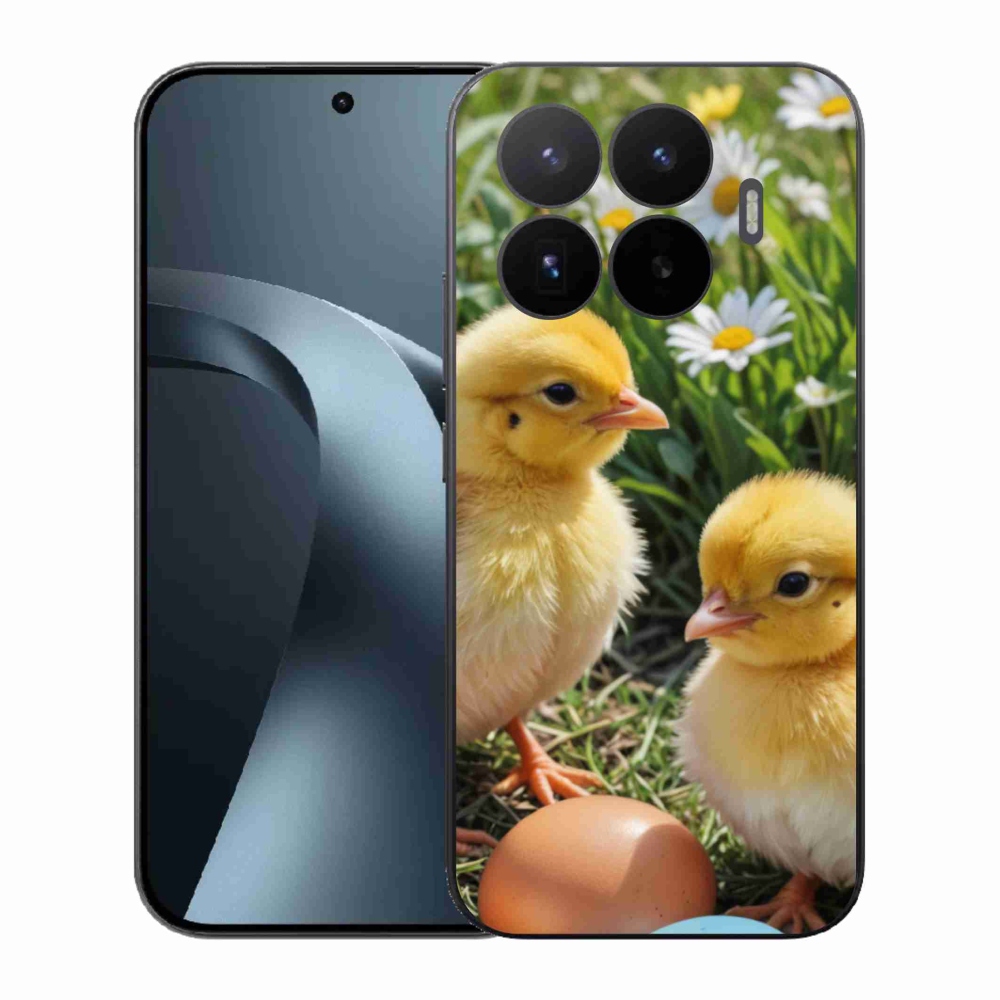 Gelový kryt mmCase na Xiaomi 17T - kuřátka