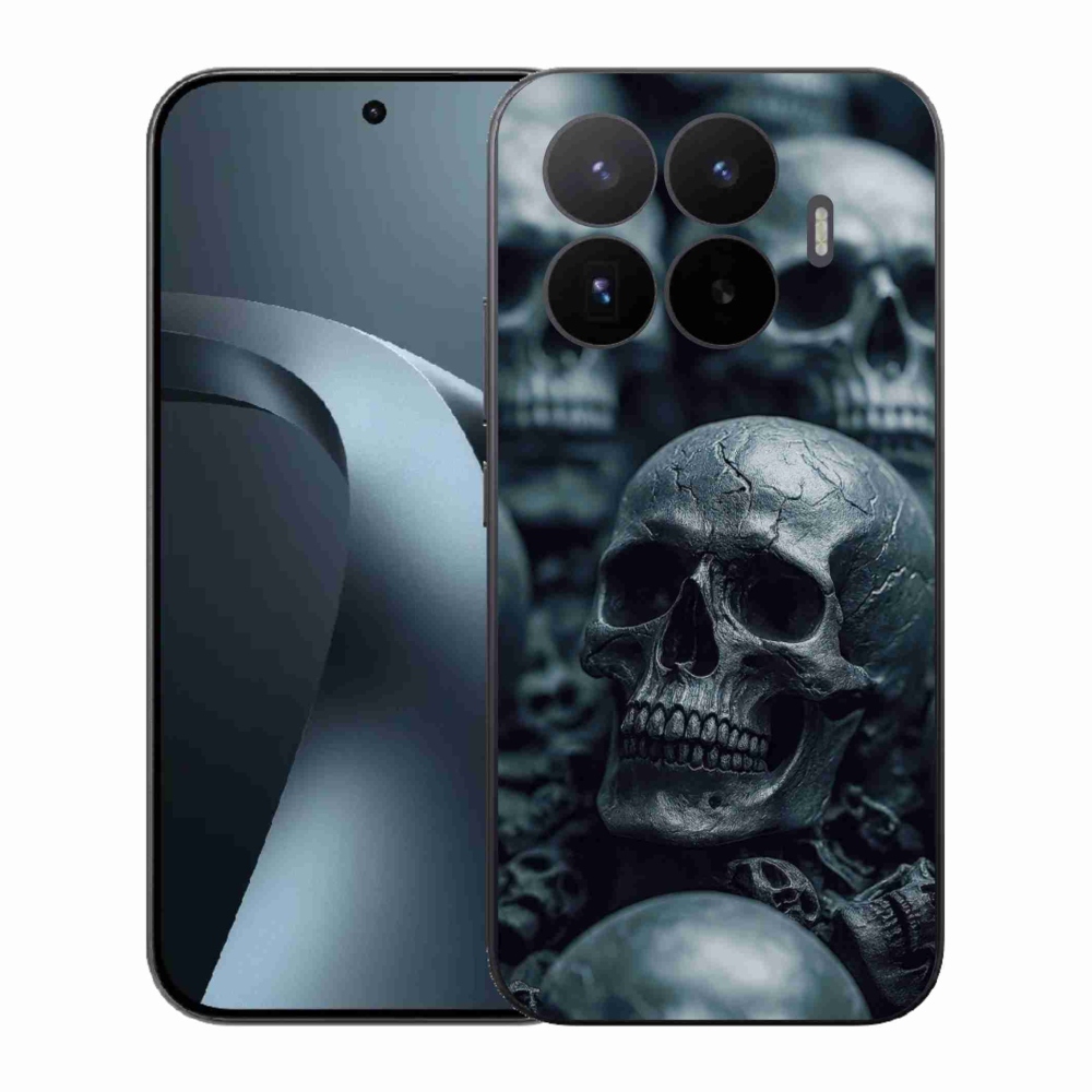 Gelový kryt mmCase na Xiaomi 17T - lebka 2