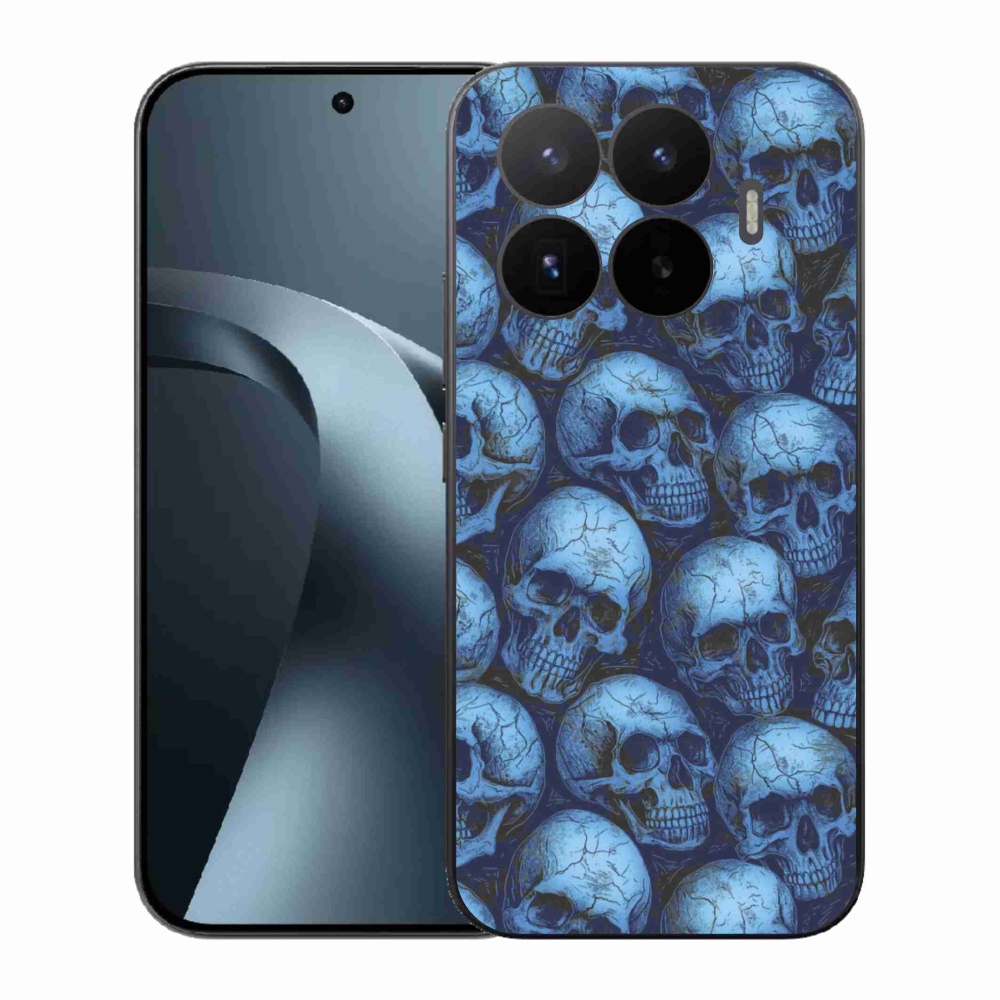 Gelový kryt mmCase na Xiaomi 17T - lebky