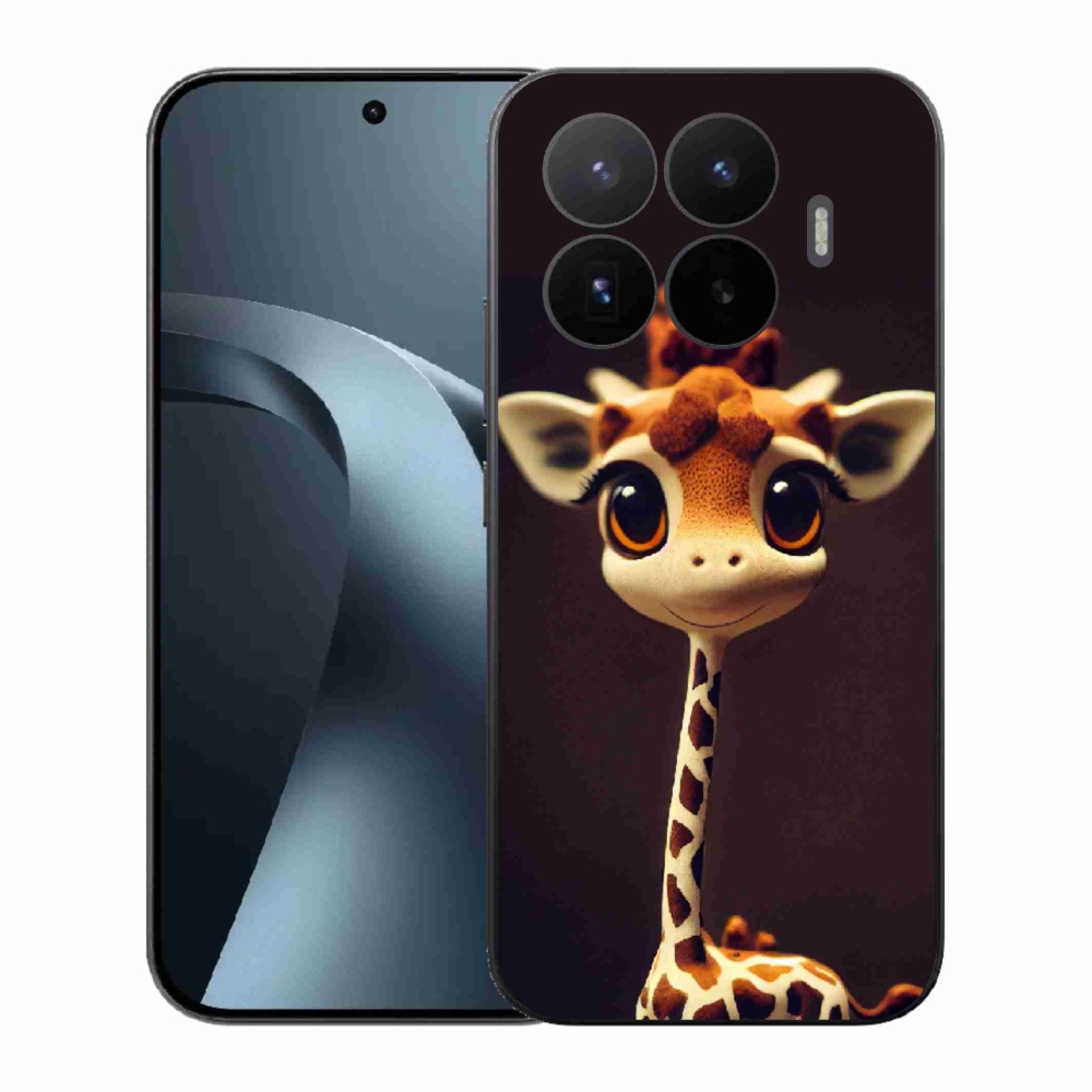 Gelový kryt mmCase na Xiaomi 17T - malá žirafa